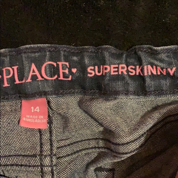 Girls Blue Jeans Size 14 Super skinny - Picture 5 of 6